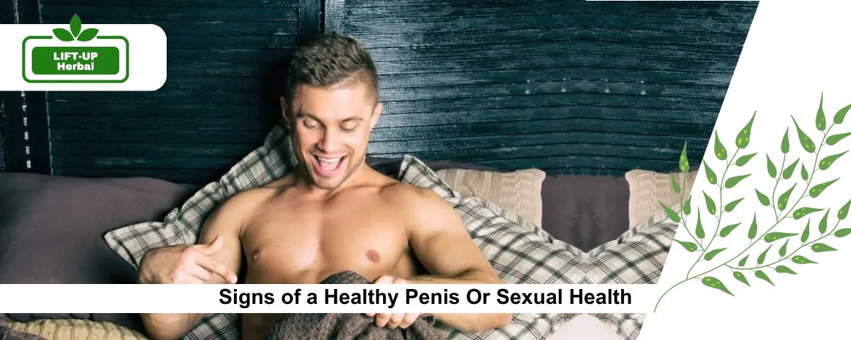 Signs of a Healthy Penis Or Sexual Health - Lift up oil form men